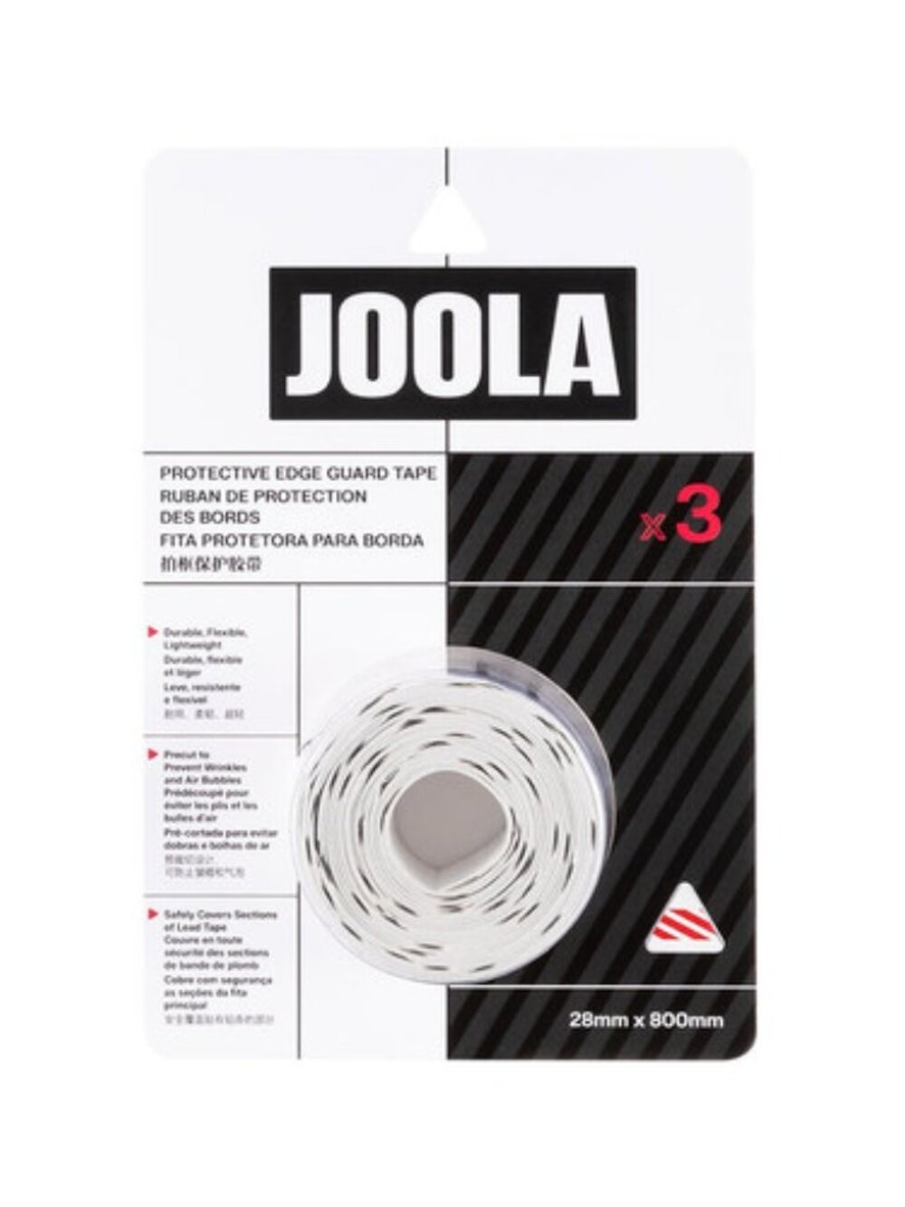 Joola protective edge guard tape, 28mm x 800mm